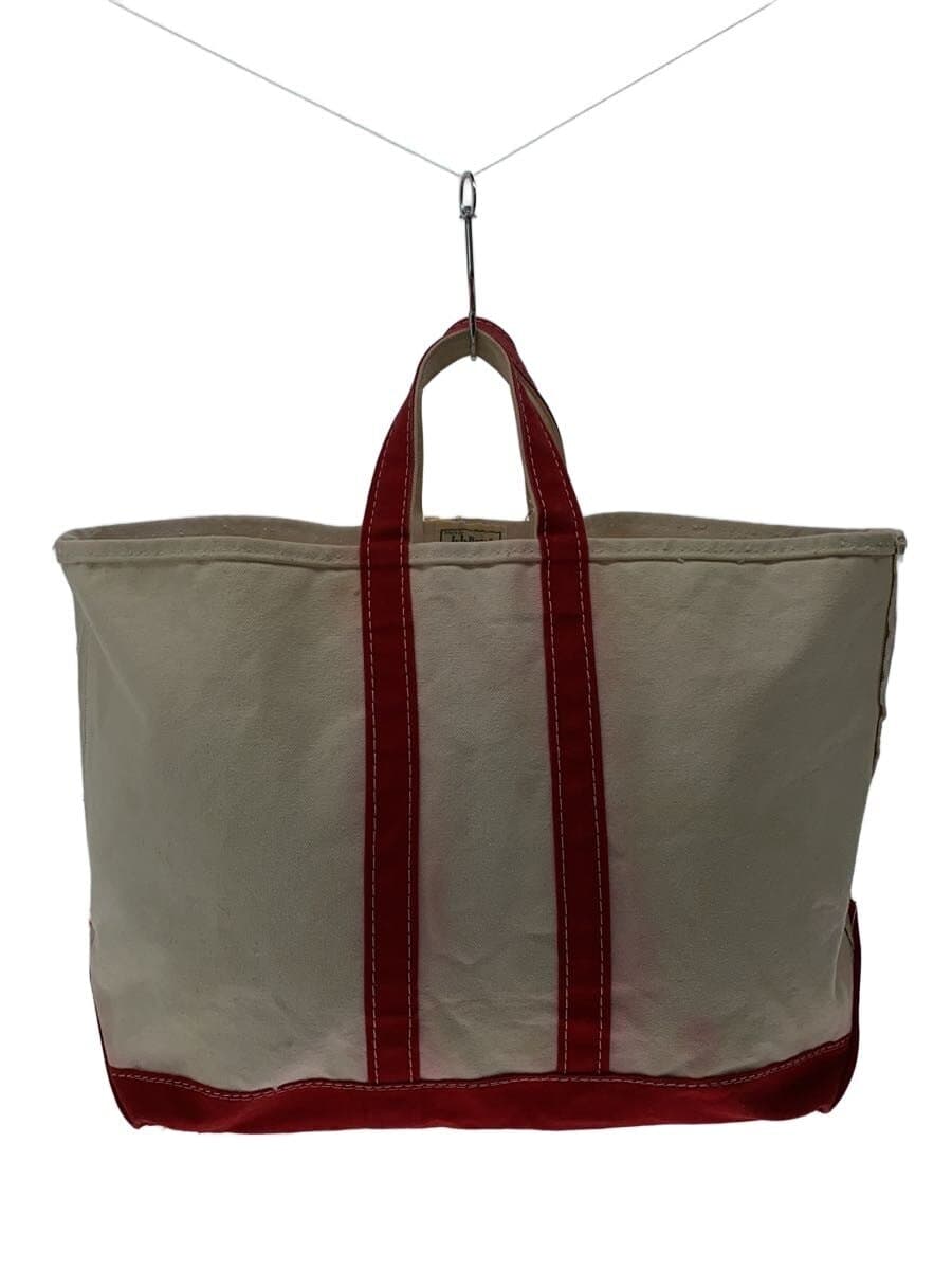 L.L.Bean Tote Bag Canvas RED