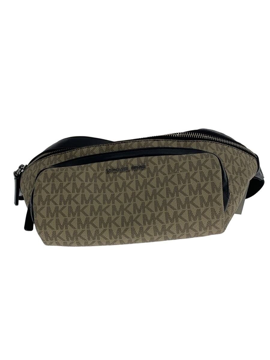 MICHAEL KORS Waist Bag BEG All Over Pattern 37u1lcoy9b