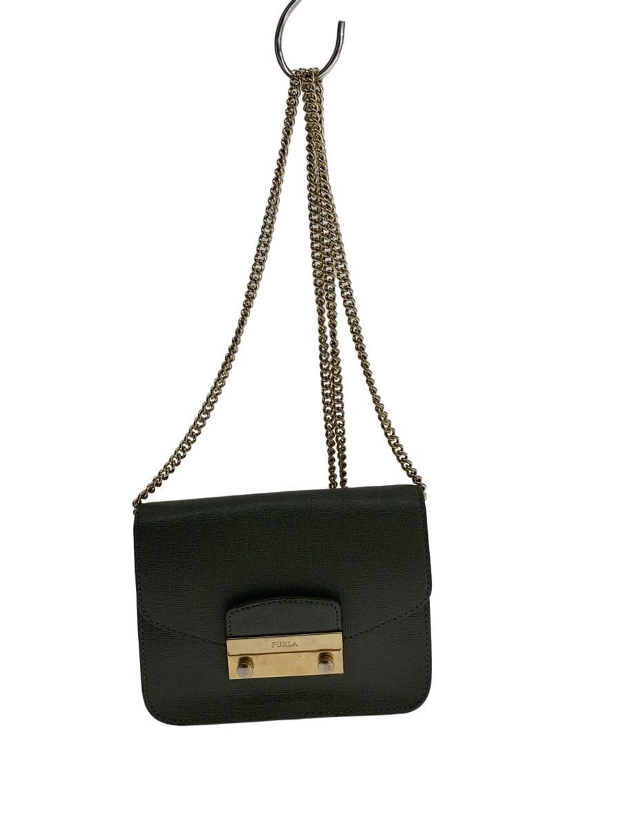 FURLA Shoulder Bag PVC GRN