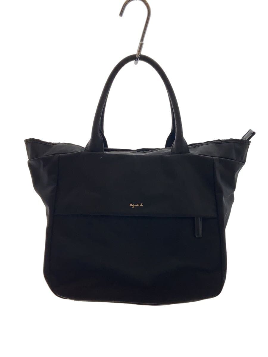 agnes b. Bag Nylon BLK Solid NS24-07