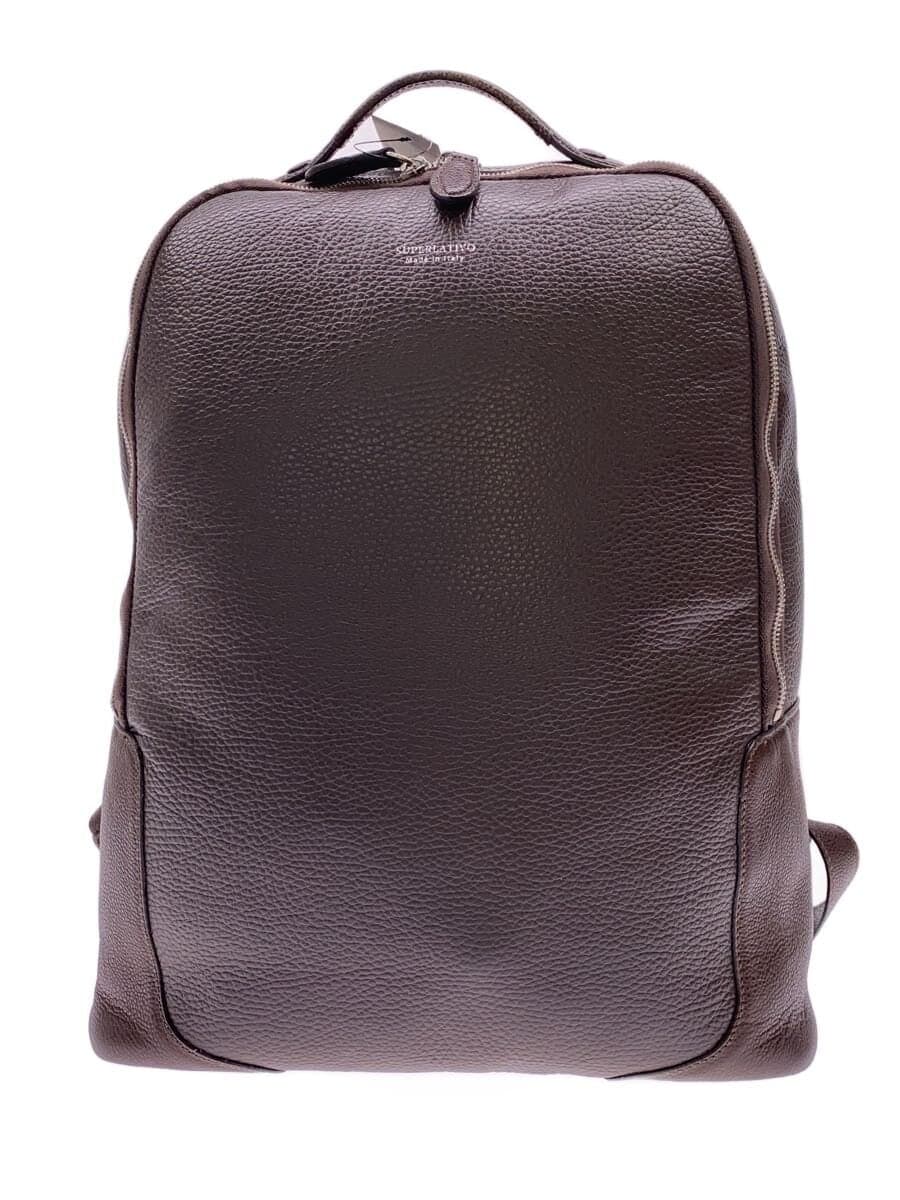 Other brand SUPERLATIVO Backpack Leather BRW Plain