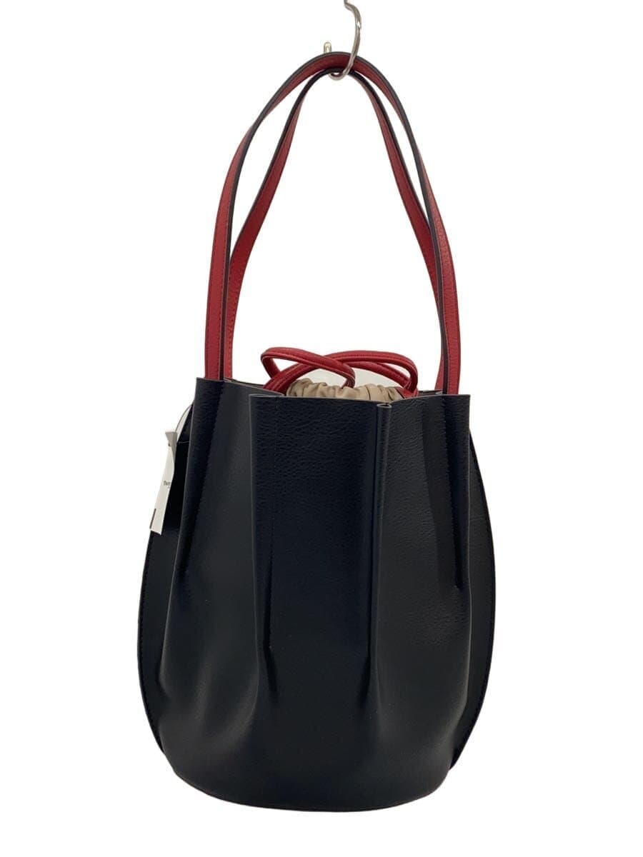 VEICE Handbag Leather BLK Solid