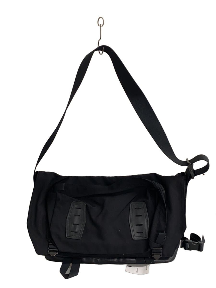 PORTER Shoulder Bag Leather Switch Messenger Bag BLK Solid