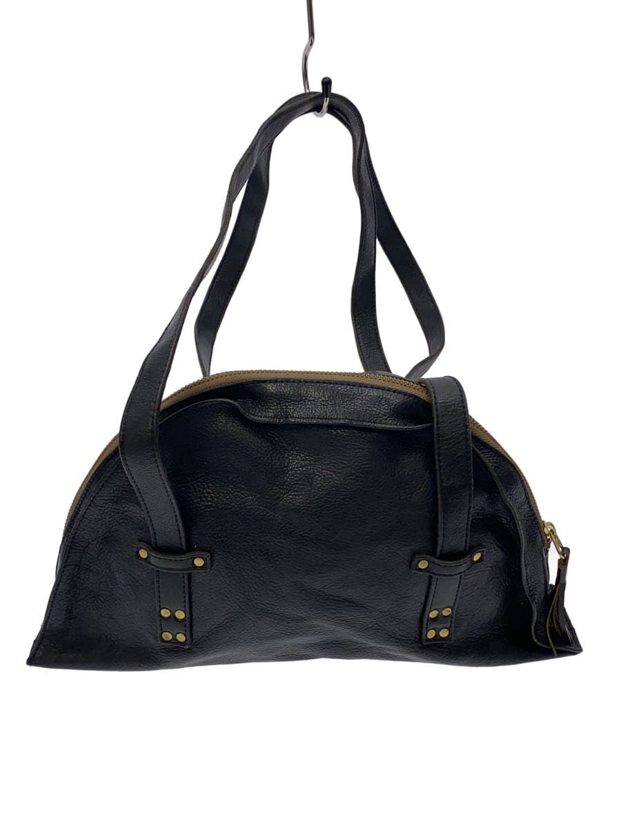 DAMASQUINA Handbag Leather BLK