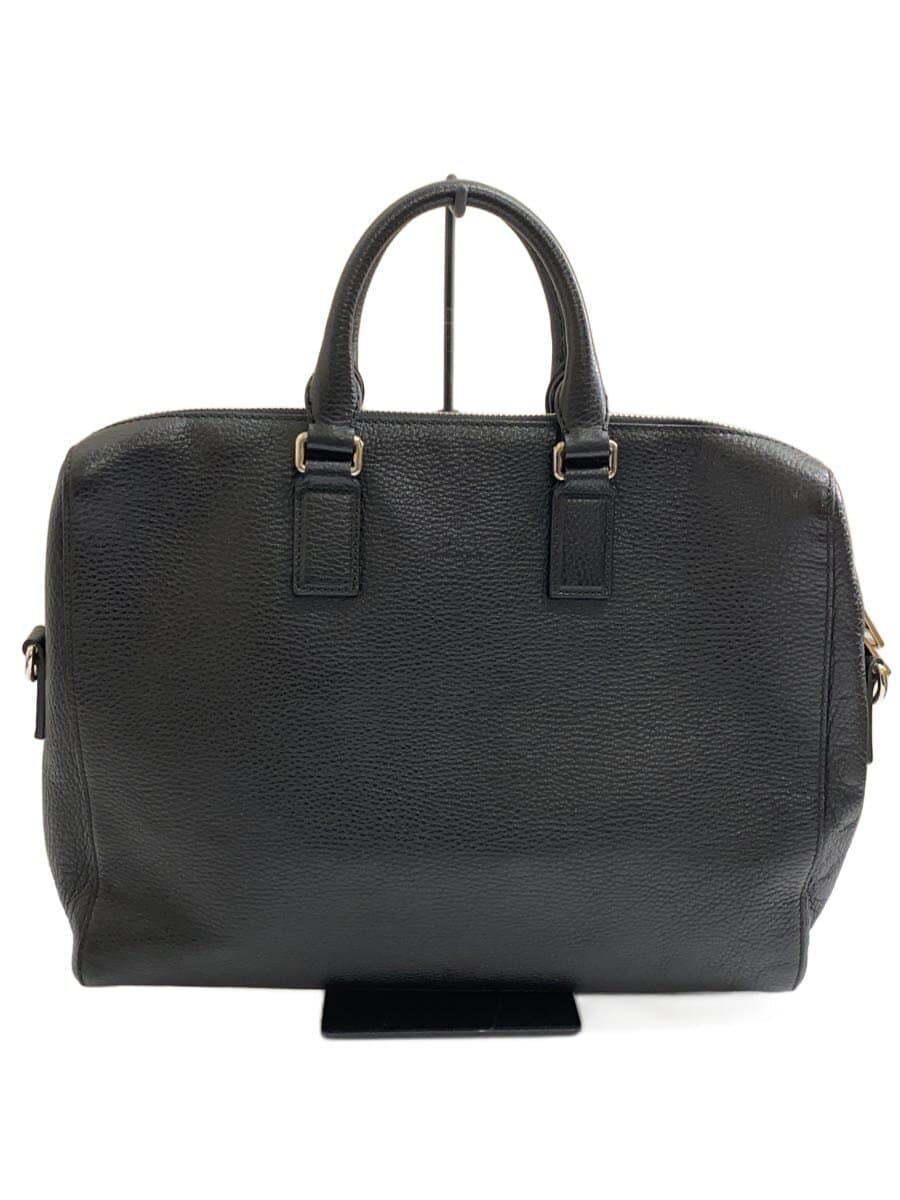 GUCCI Briefcase_Cosmopolis Leather BLK