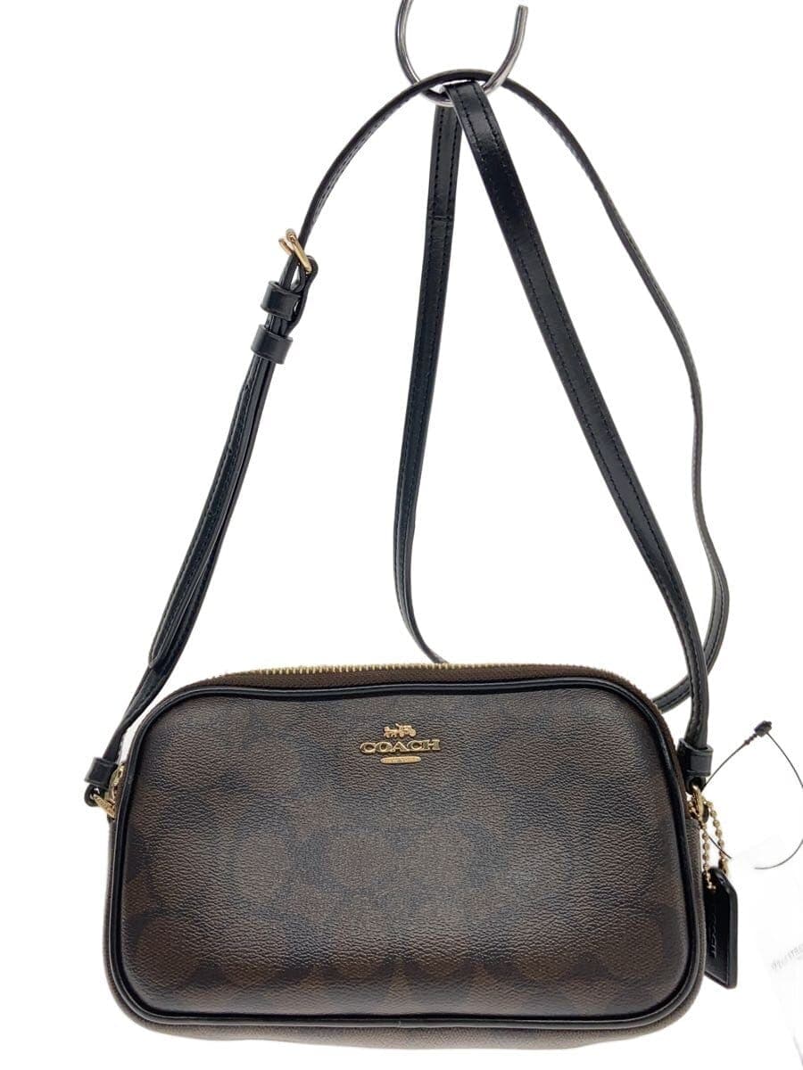 COACH Shoulder Bag BRW All Over Pattern F77996