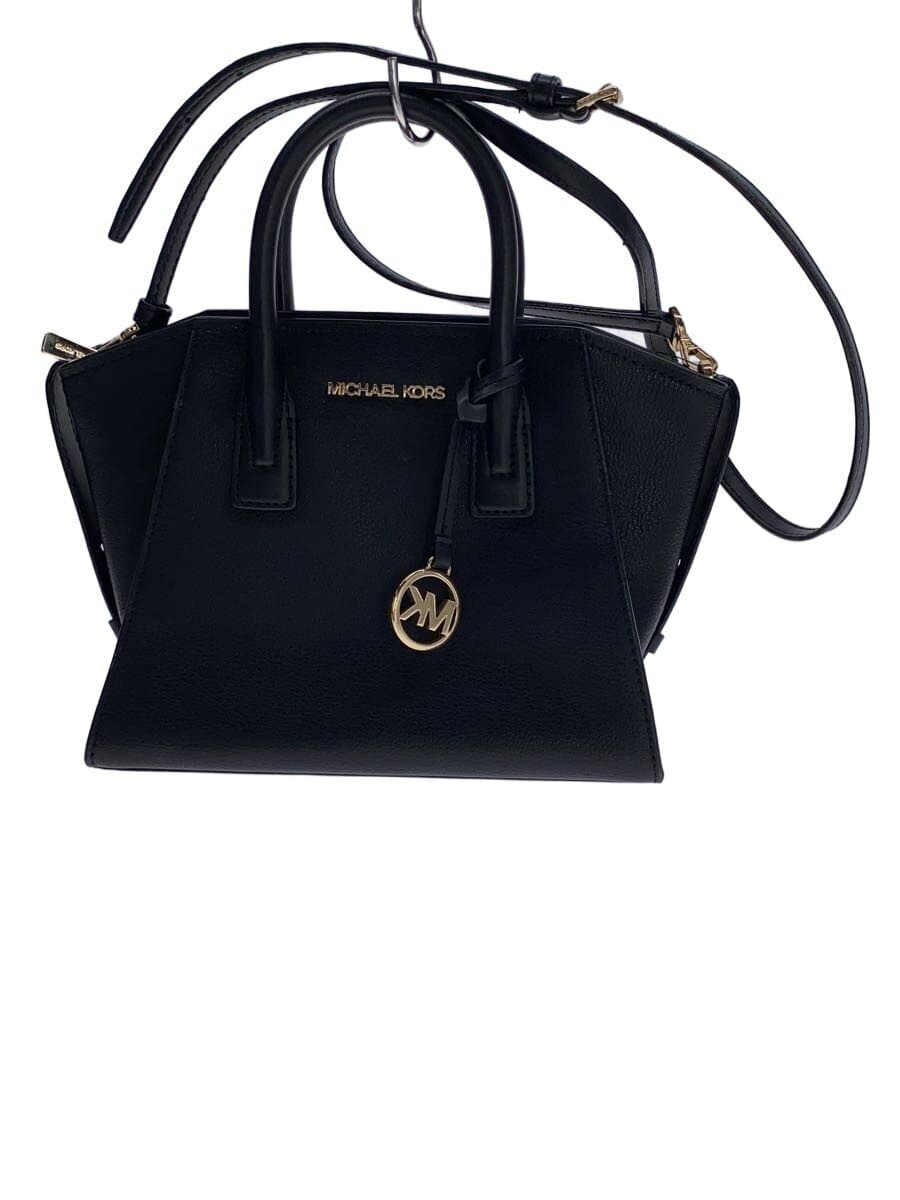 MICHAEL KORS Shoulder Bag Leather BLK 35F1G4VM2L