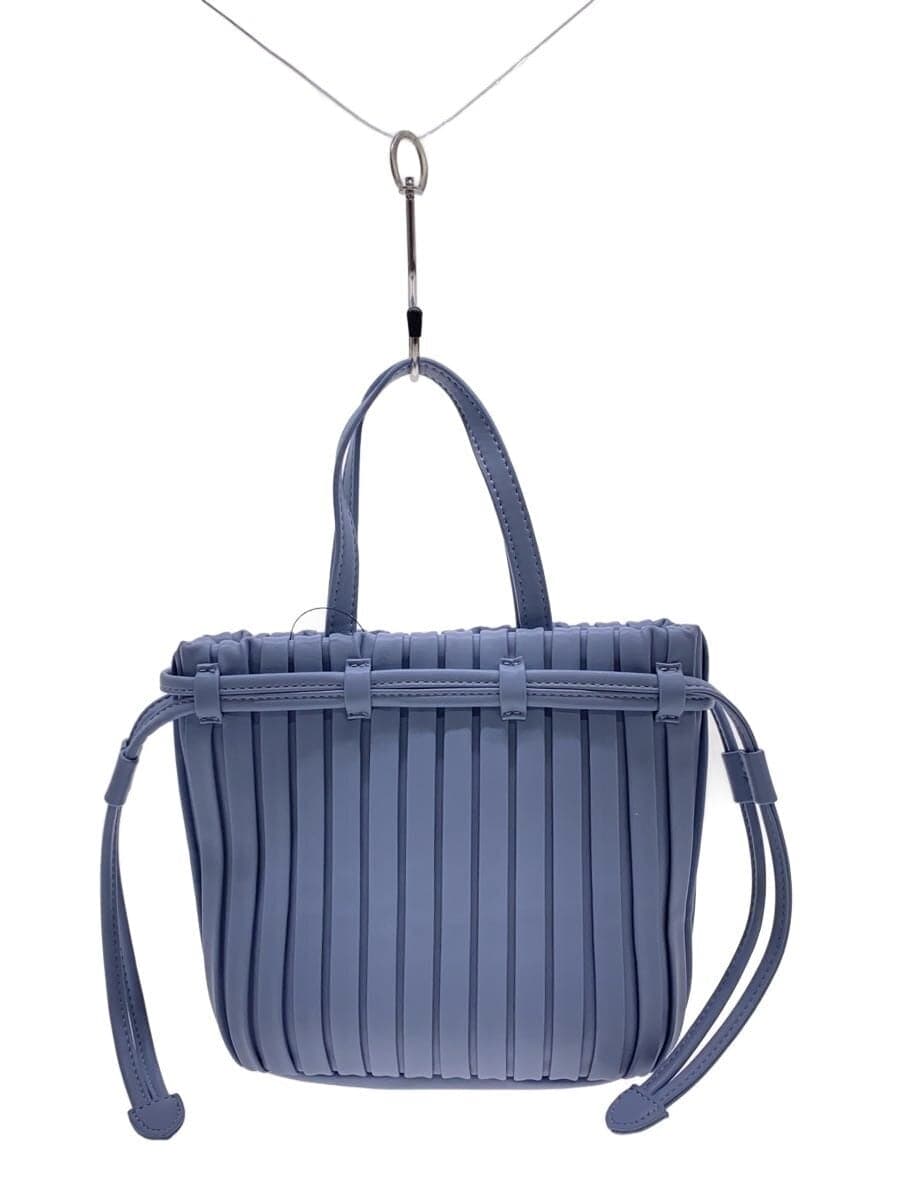 GUSCIO Shoulder Bag Leather Blue