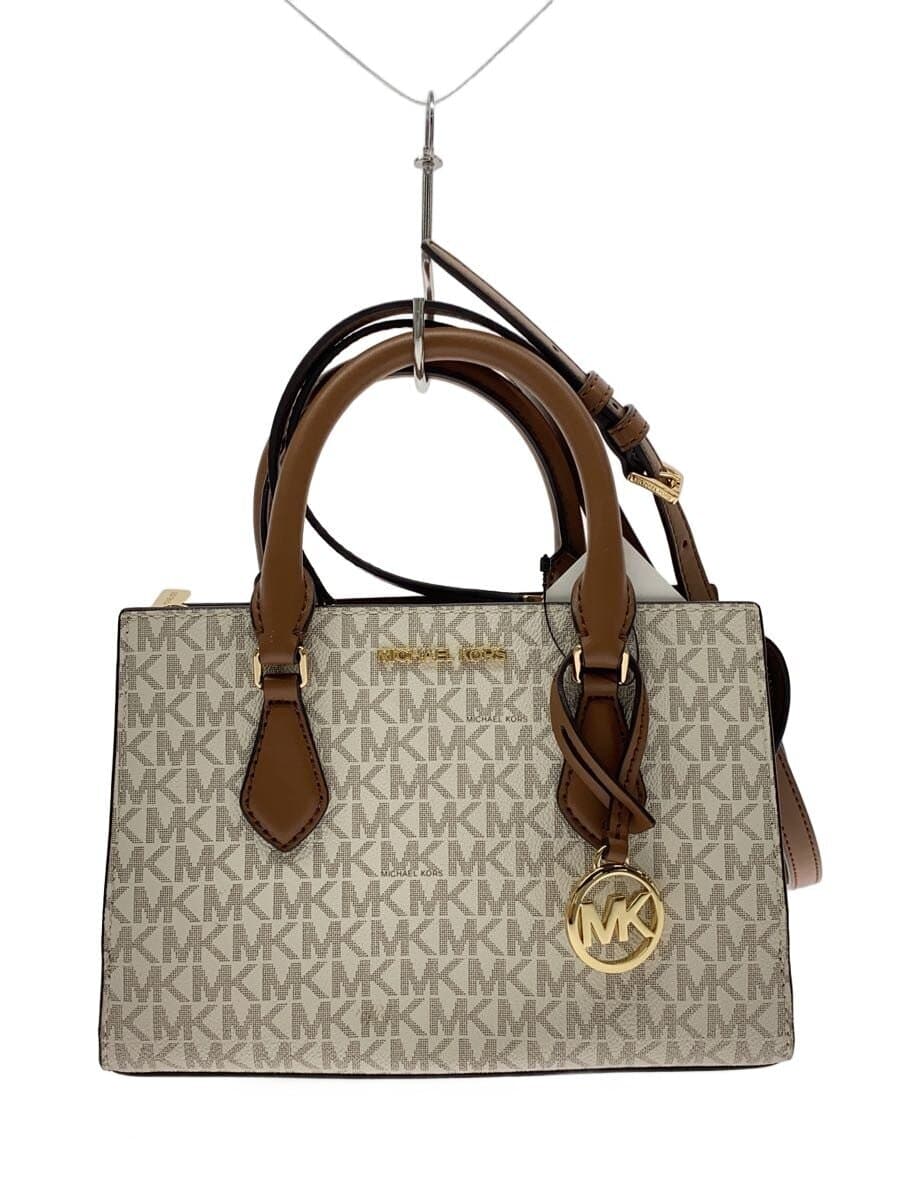 MICHAEL KORS Shoulder Bag -- WHT All-over Pattern 35S3G6HS5B150