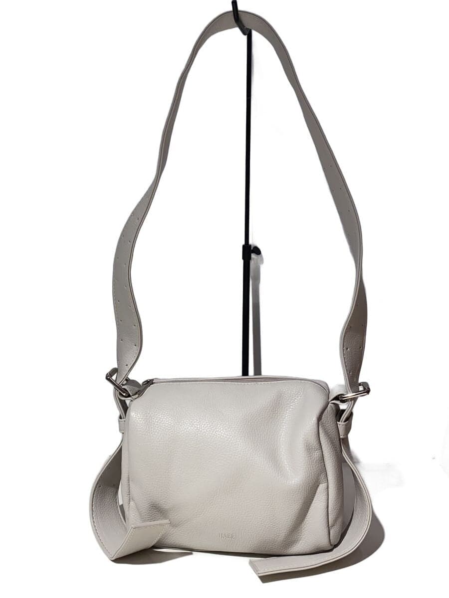 HARE Shoulder Bag Faux Leather WHT HAL08060AK