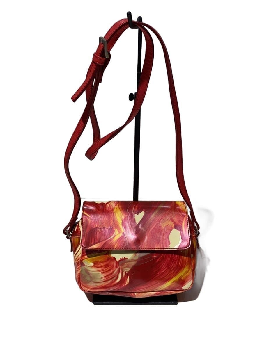 kawa-kawa Shoulder Bag RED All Over Pattern