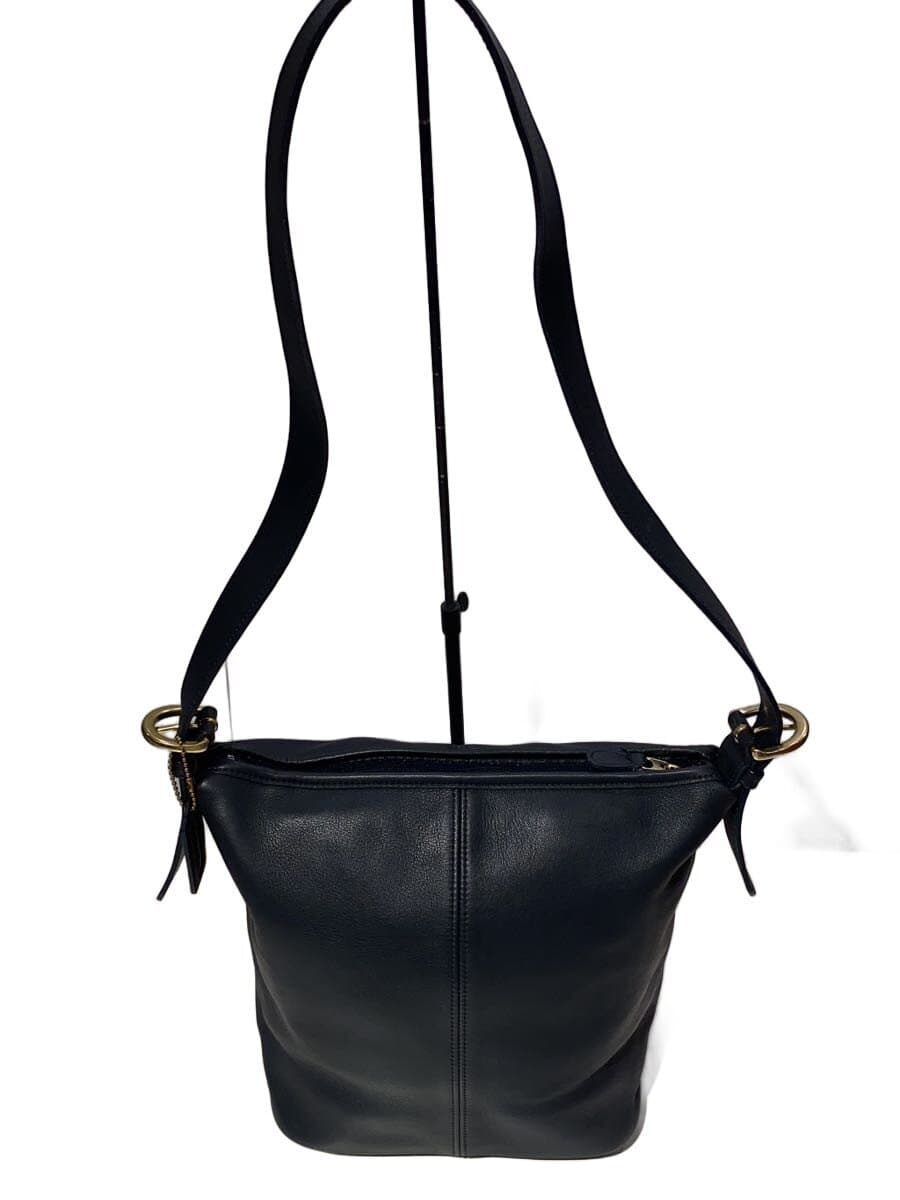 COACH shoulder bag leather NVY 4141
