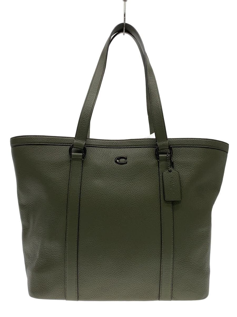 COACH Tote Bag Leather KHK C2447-CU116