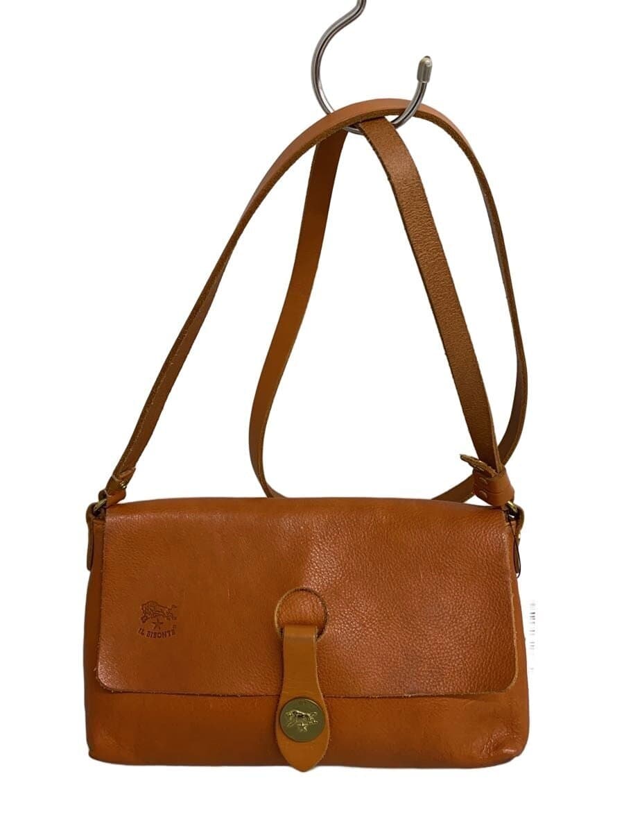 IL BISONTE Shoulder Bag Leather ORN Solid