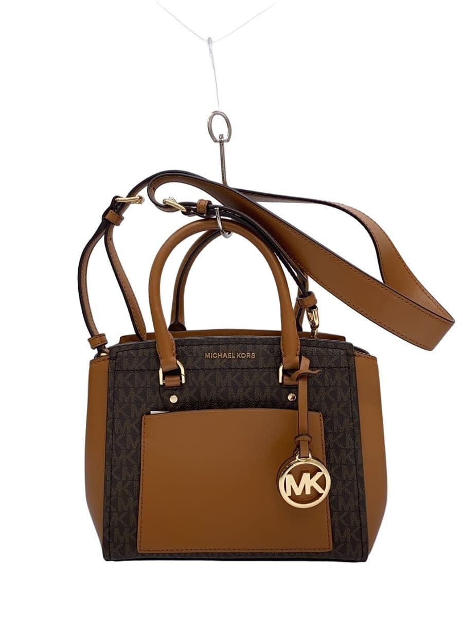 MICHAEL KORS Shoulder Bag BRW All Over Pattern 30T9GP9M2B