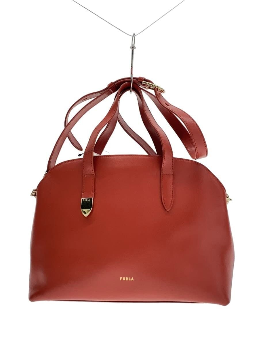 FURLA Handbag Leather BRD Solid 286124