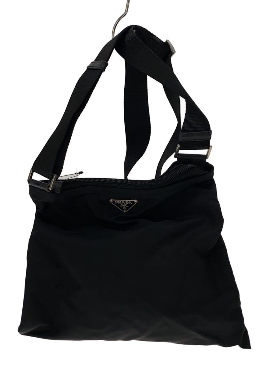 PRADA Shoulder Bag Nylon BLK