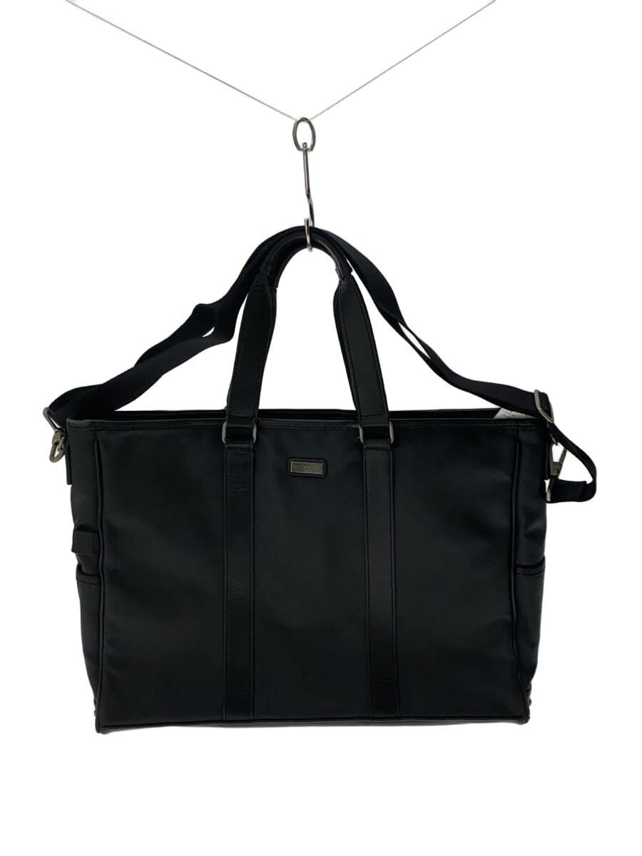 CK Calvin Klein Tote Bag Leather BLK