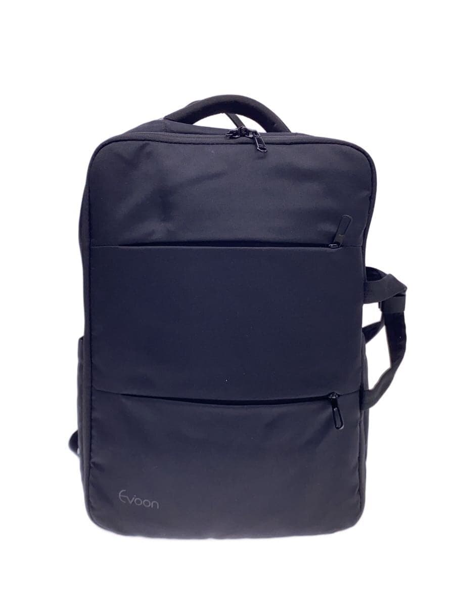 Evoon Backpack -- BLK Solid Color