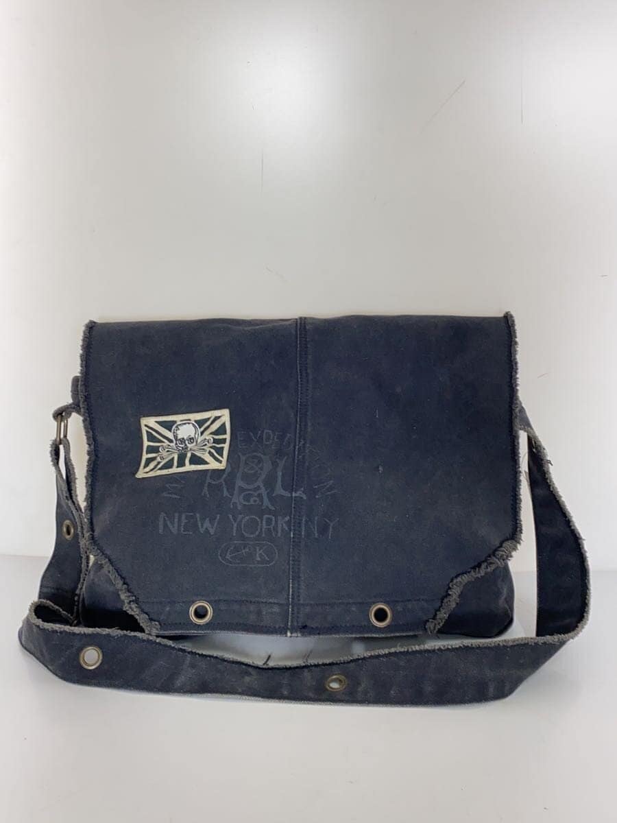 RUGBY RALPH LAUREN Shoulder Bag Canvas BLK
