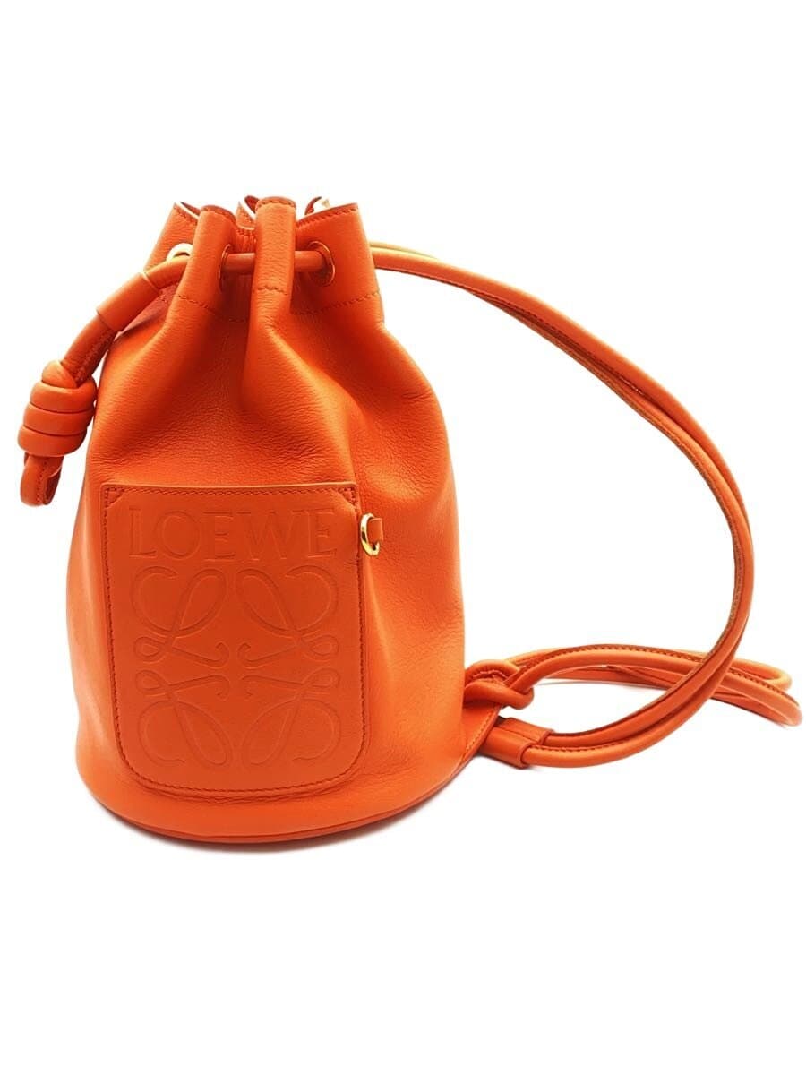 LOEWE Shoulder Bag Leather ORN Solid