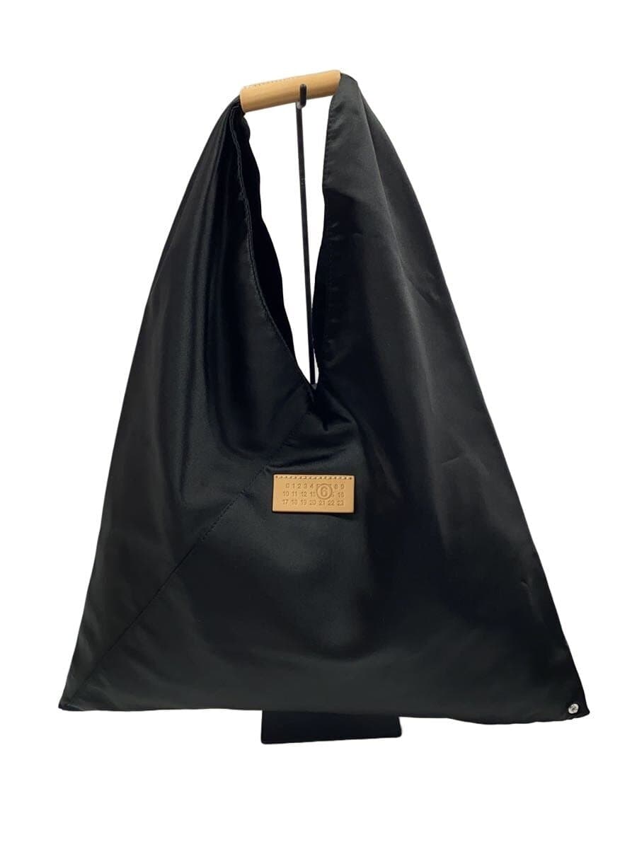 MM6JAPANESE TOTE BAG Satin Tote Bag BLK S54WD0039 PR992