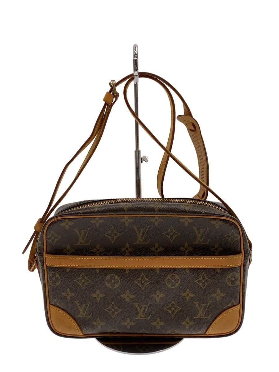 LOUIS VUITTON Trocadero 27 Monogram Canvas PVC BRW M51274