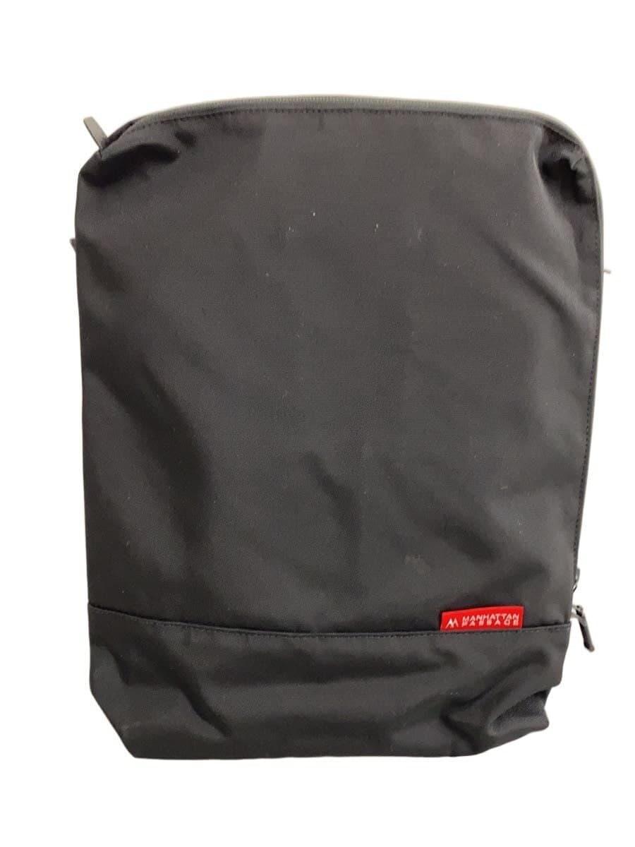 ManhattanPassage Backpack Nylon Black Plain 4200