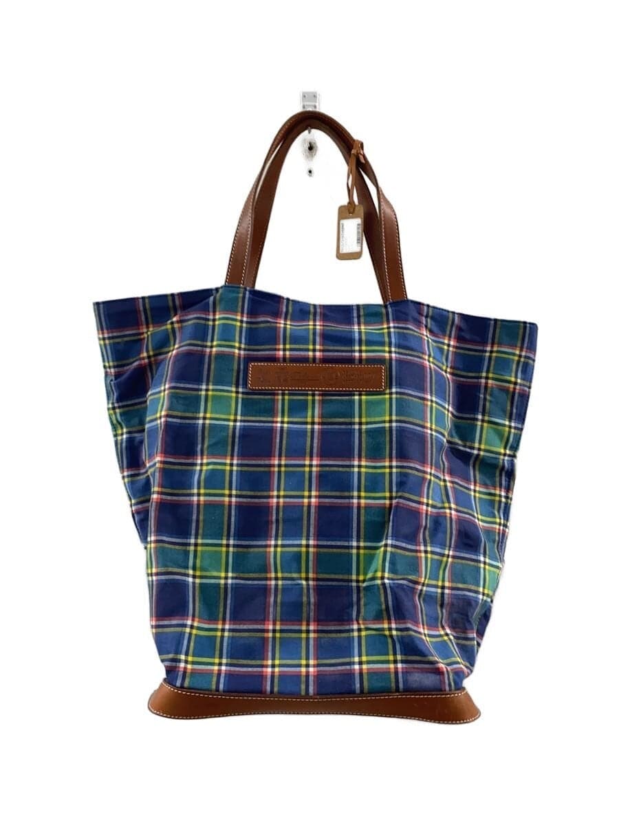 Felisi Tote Bag -- Multicolor Check 0011 1