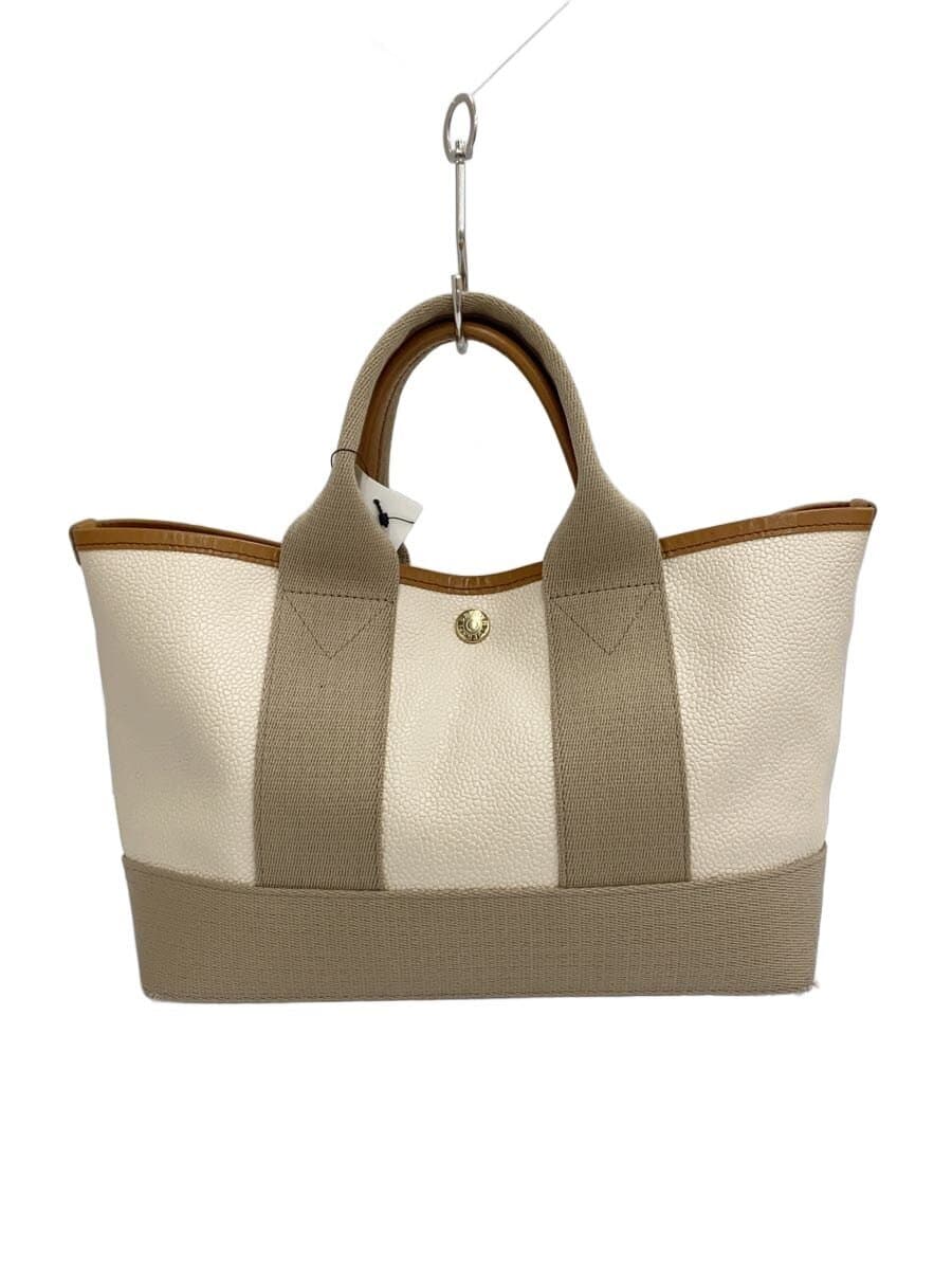 BREATH Tote Bag Leather CRM Solid TOPKAPI Bracelet Topkapi Tote