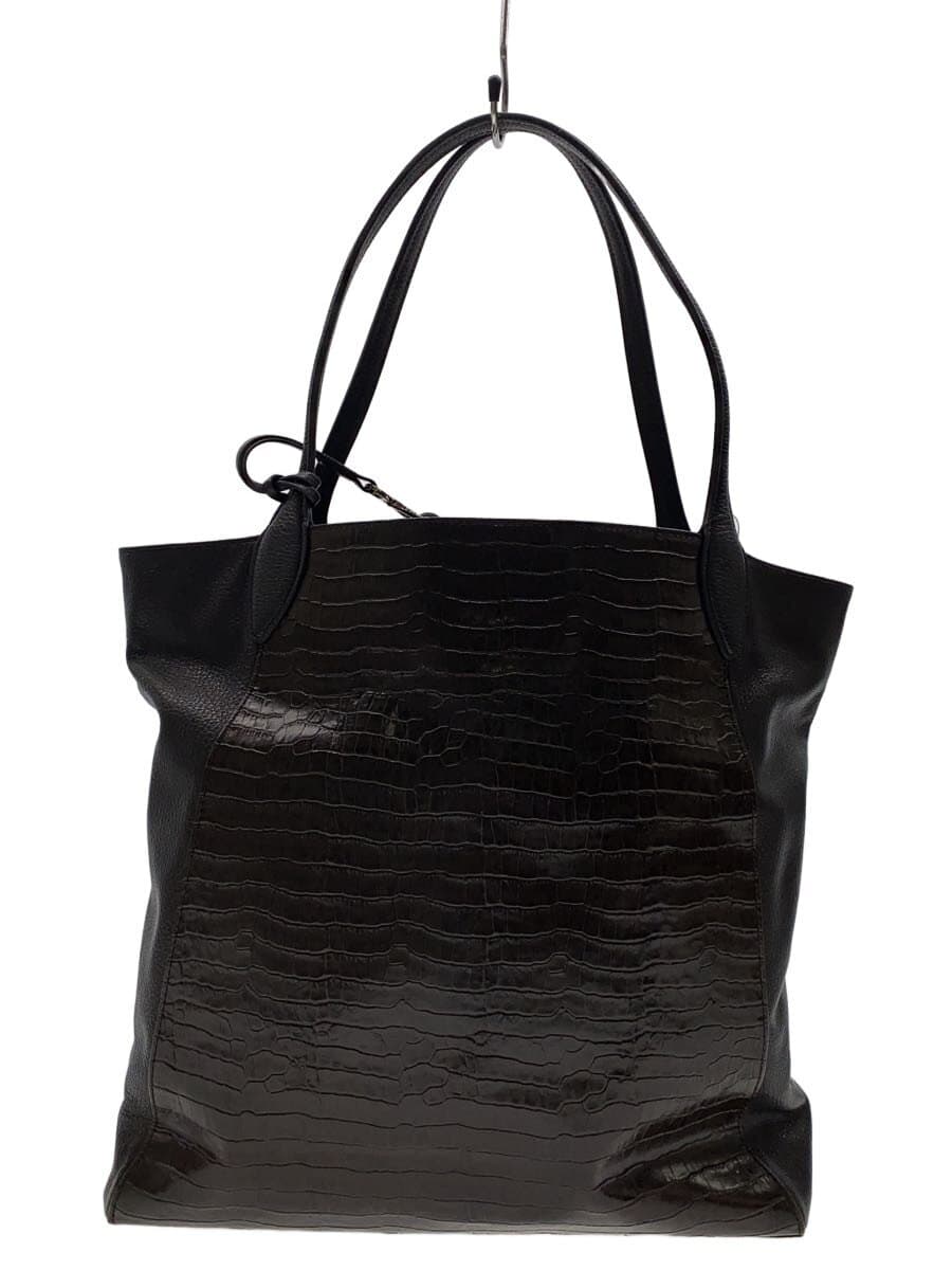 GALLERIANT Tote Bag Leather BRW Inner Pocket