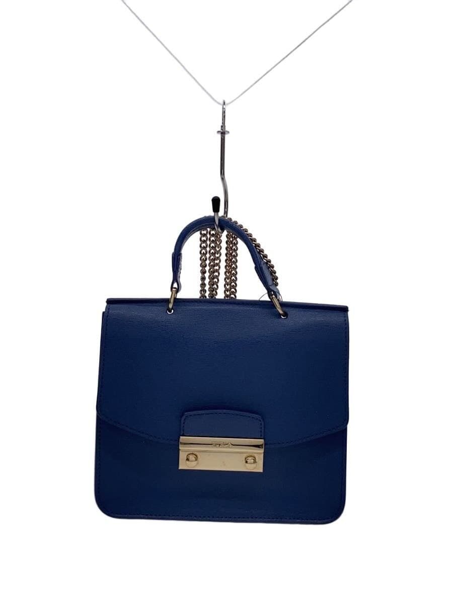 FURLA Shoulder Bag PVC Blue
