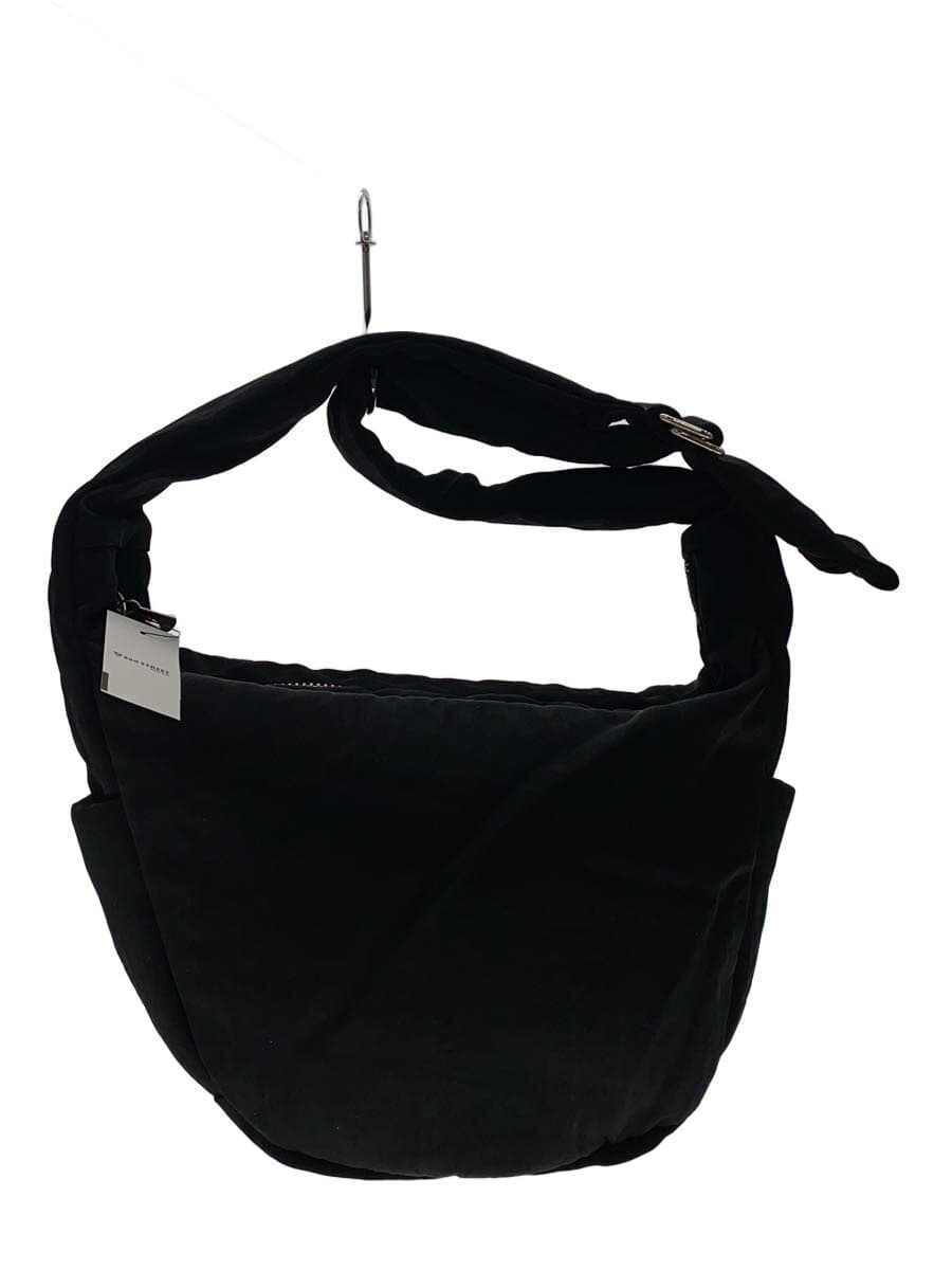 ITTI Shoulder Bag Nylon BLK ANNIE PUFFER BIG MOON BAG