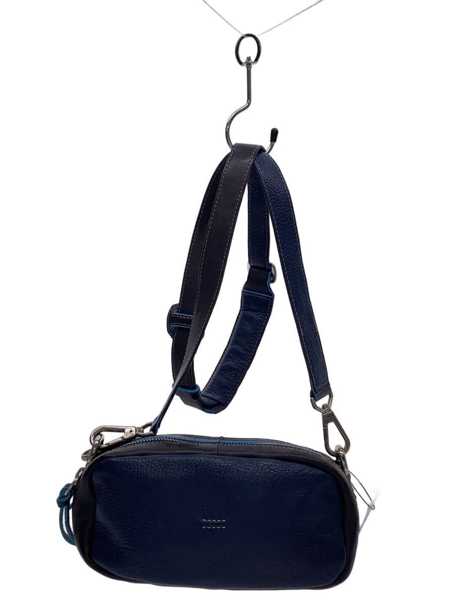 HMAEN Shoulder Bag Leather BLU