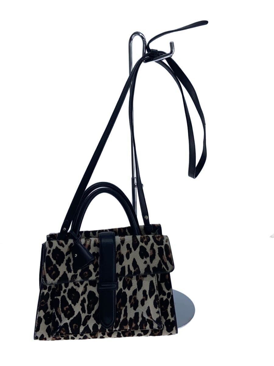 Other Brand Shoulder Bag BLK Leopard