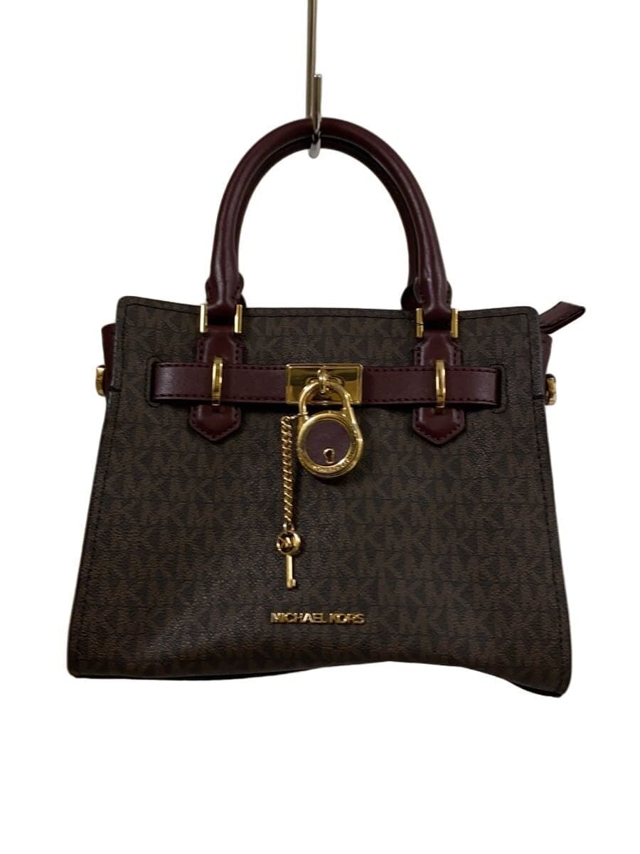 MICHAEL KORS Handbag Leather BRW 35F1GHMS1B