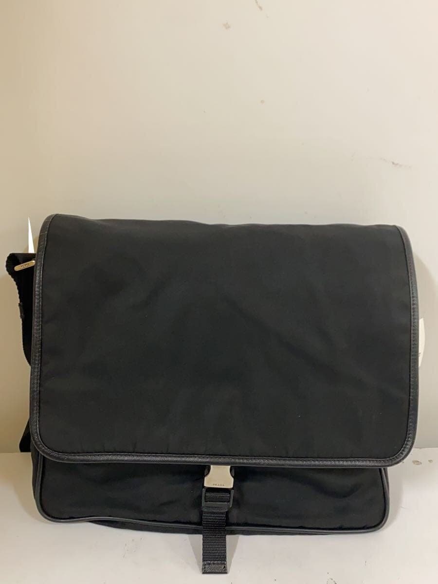PRADA Shoulder Bag Nylon BLK