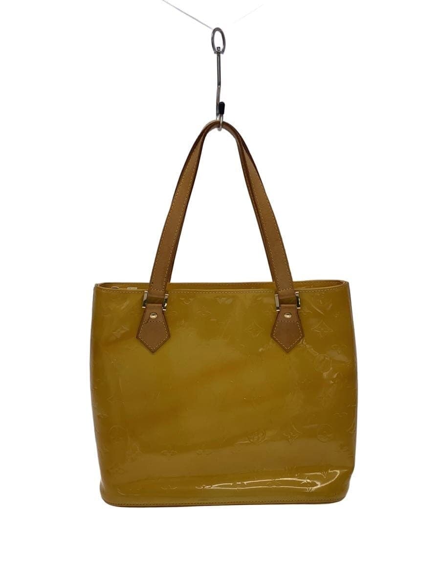 LOUIS VUITTON Houston Monogram Vernis Enamel YLW M91121
