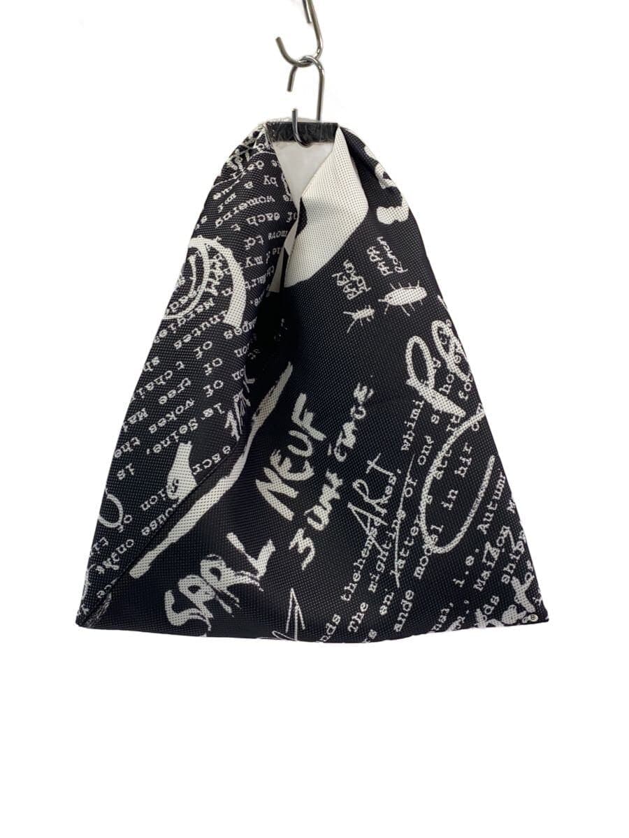 MM6 Tote Bag Polyester BLK All Over Pattern s54wd0039