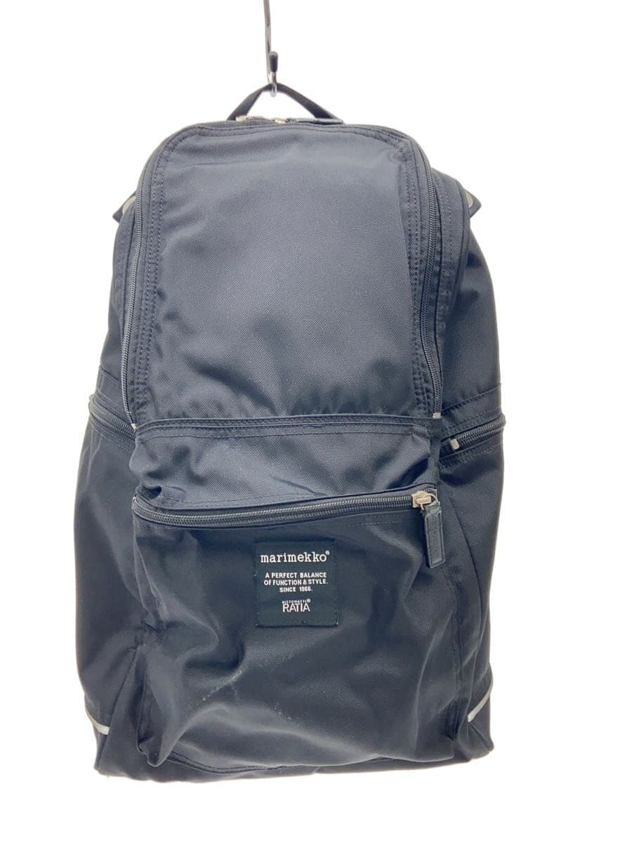 marimekko Backpack BLK Solid