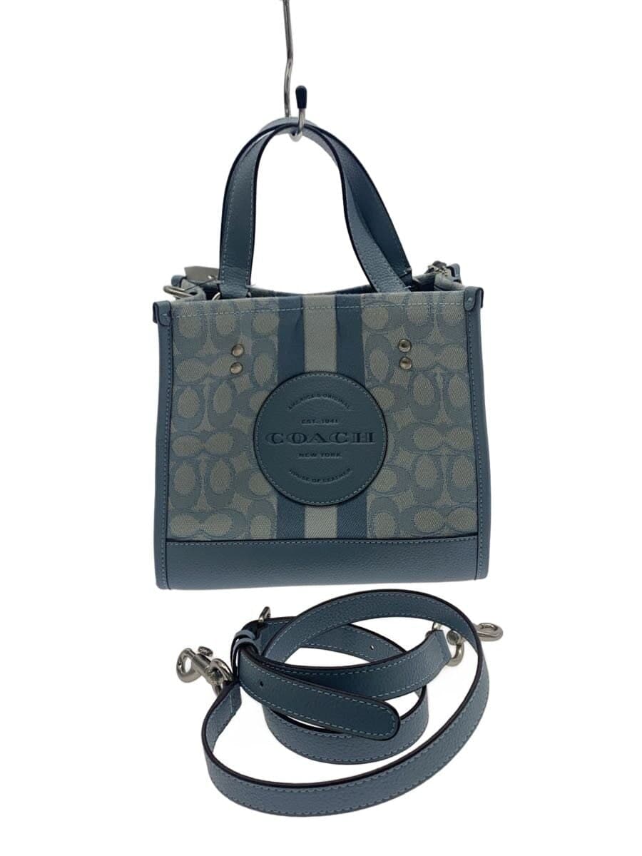 COACH Shoulder Bag BLU C8417