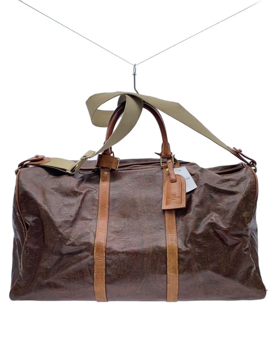 ETRO Boston Bag PVC BRW Paisley