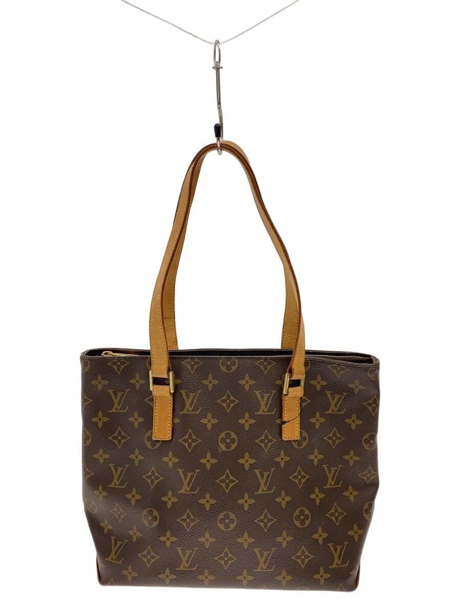 LOUIS VUITTON Cabas Piano_Monogram Canvas PVC BRW M51148