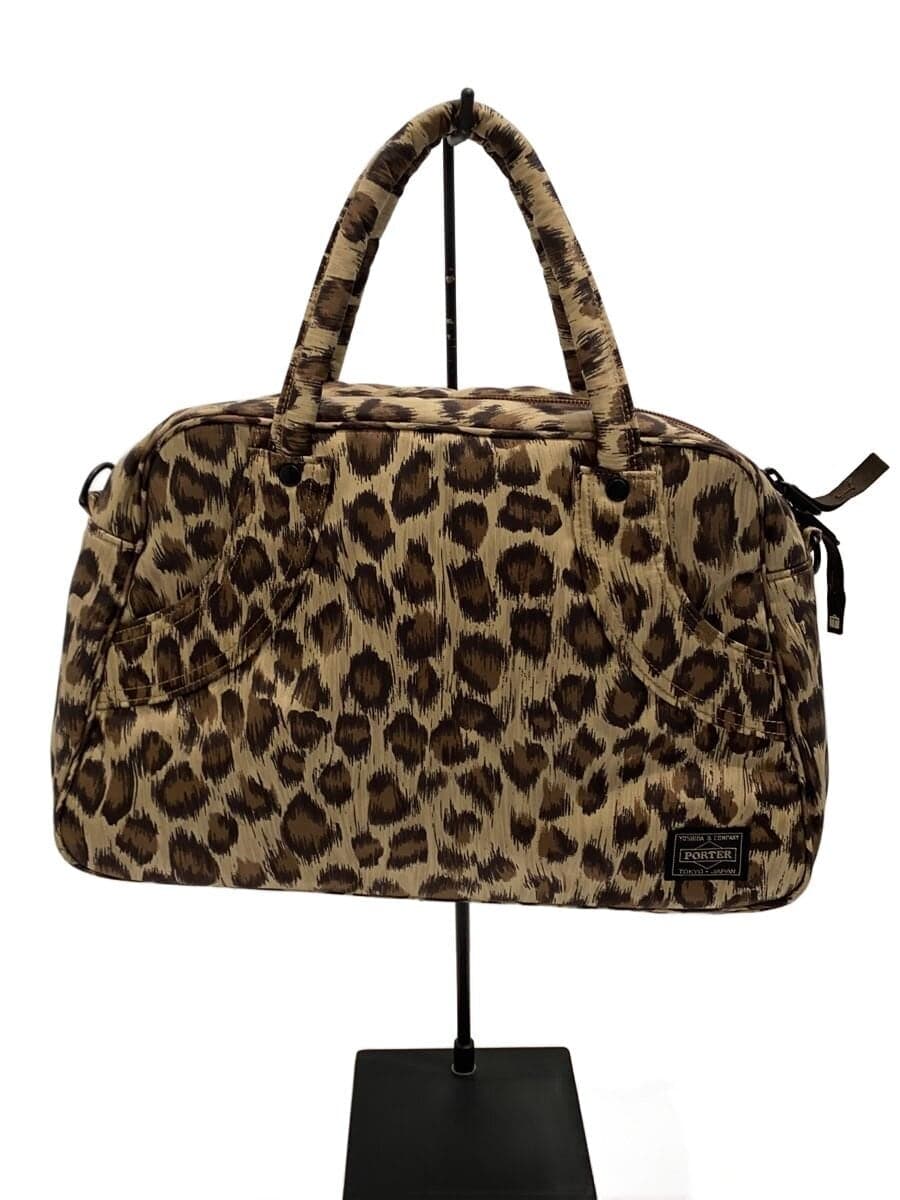 PORTER Shoulder Bag 2-Way Leopard