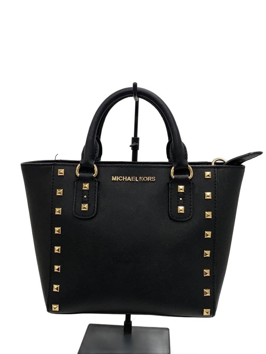 MICHAEL KORS Handbag Leather BLK PS-1709