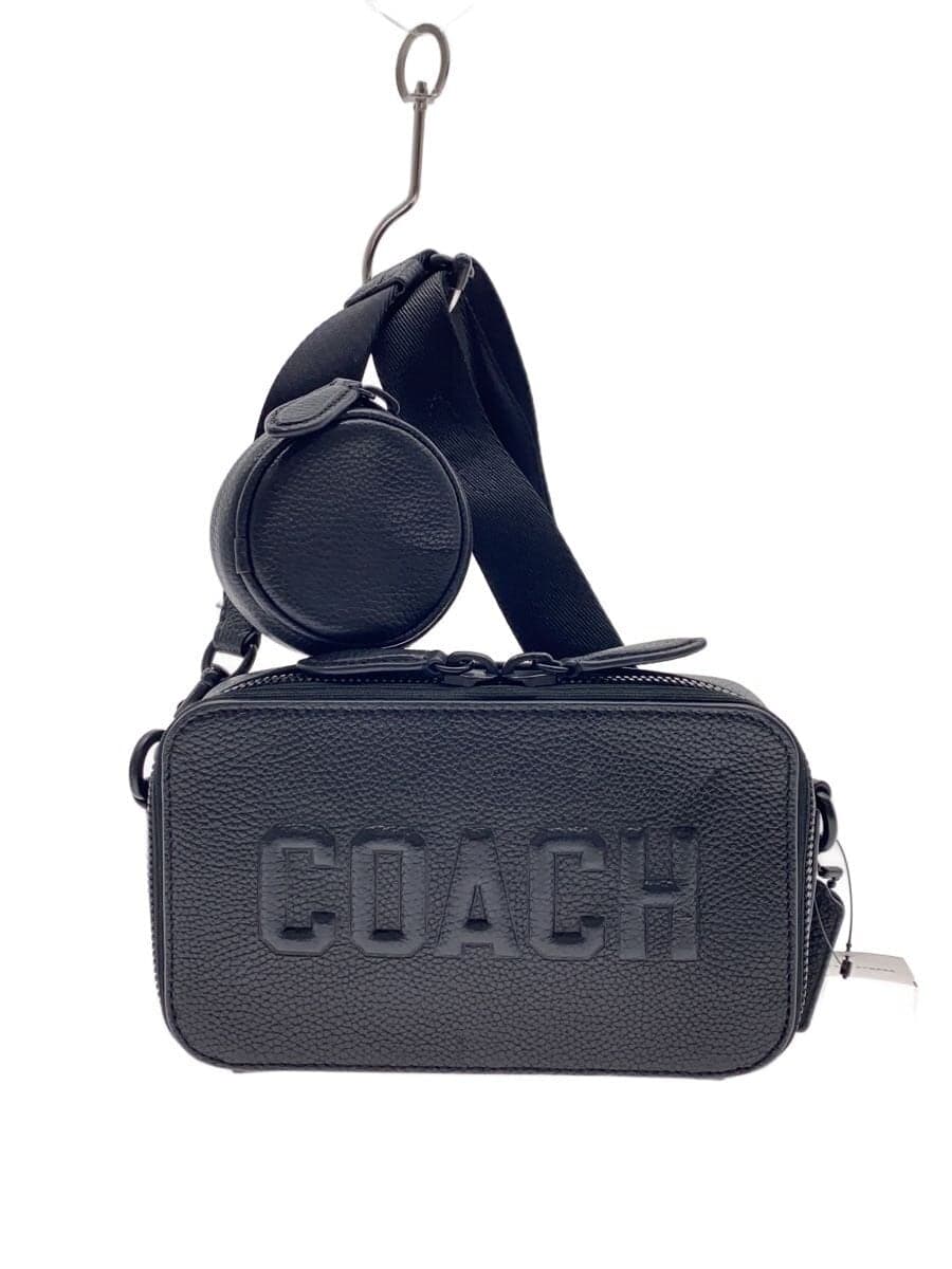 COACH Shoulder Bag BLK Solid