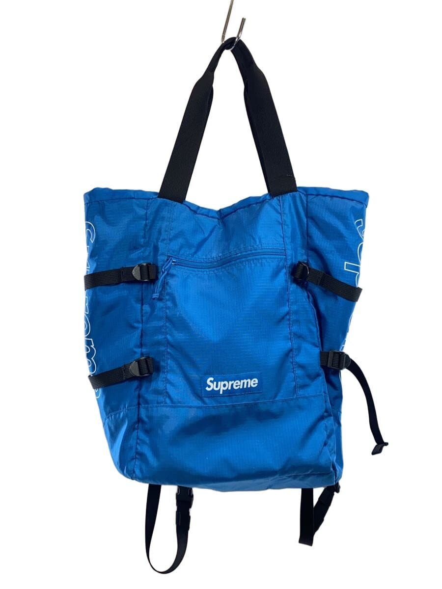 Supreme 19SS Tote Backpack Rucksack -- BLU