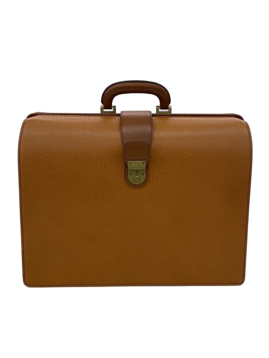 BURBERRYS Doctor Bag Leather BRW Solid