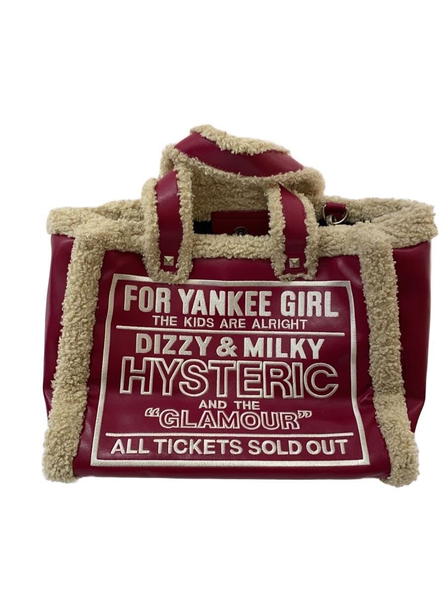 HYSTERIC GLAMOUR Handbag Faux Leather PNK