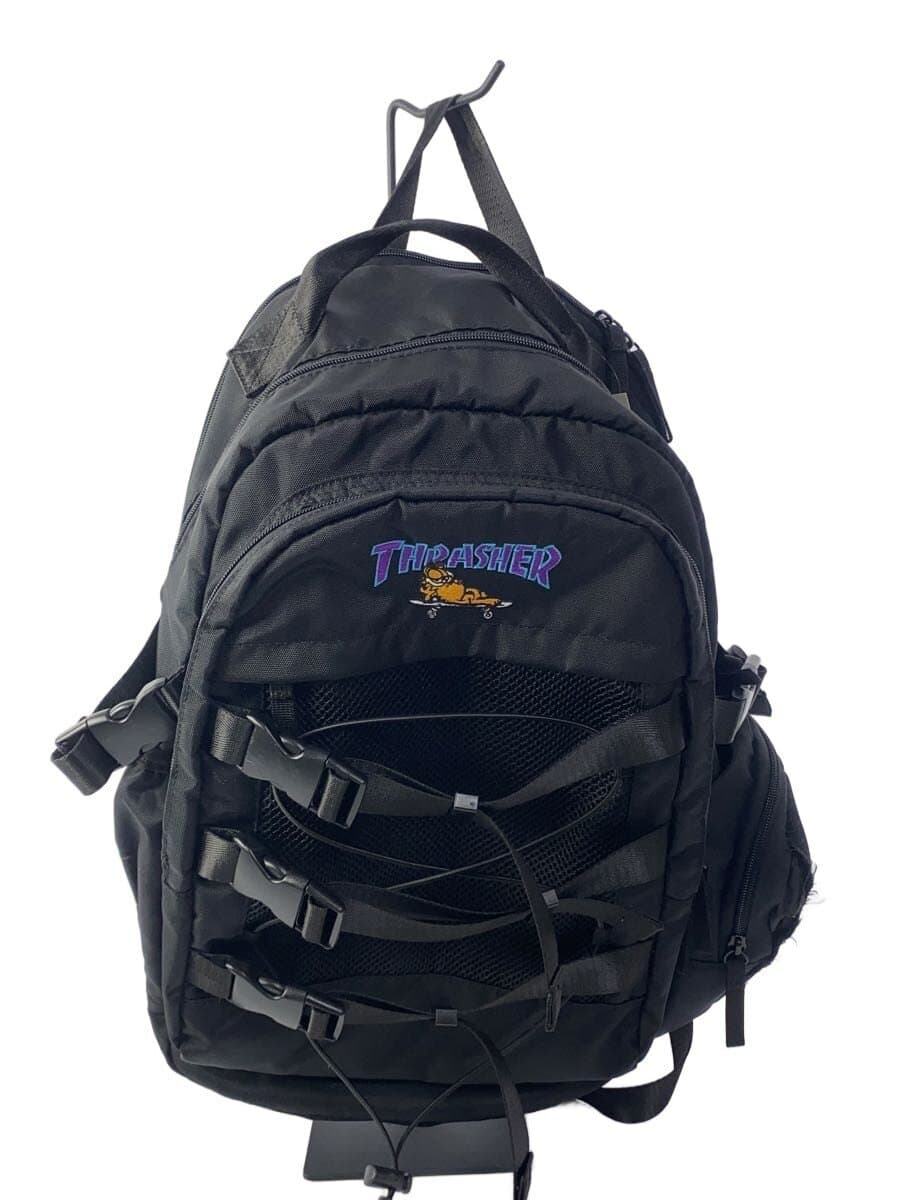 THRASHER Backpack BLK Tear